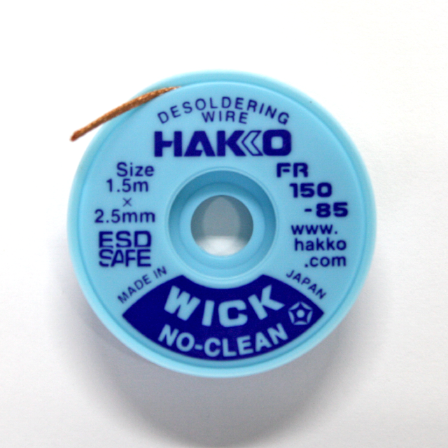 はんだ吸取線「HAKKO WICK」：FR150-85