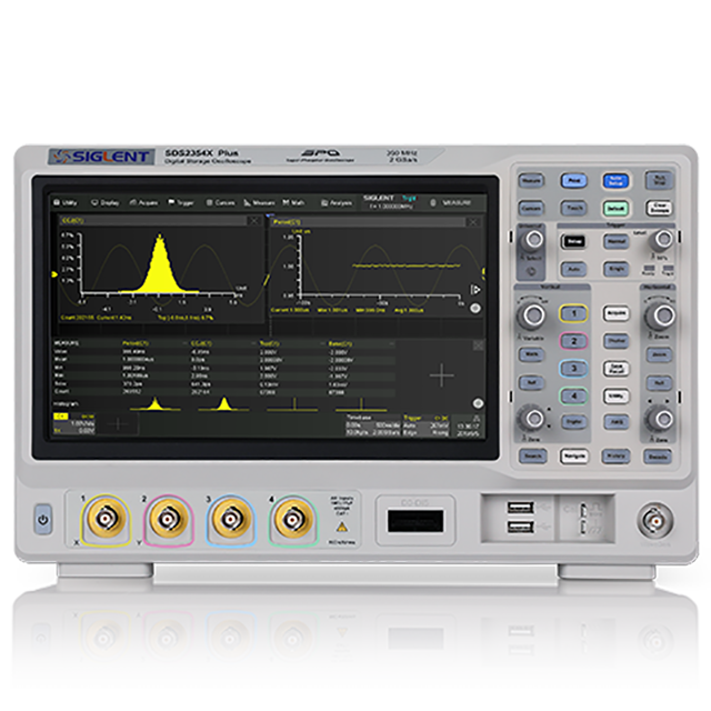 SIGLENT SDS2104X+ 4ch 100MHz 2GSa/s オシロスコープ 