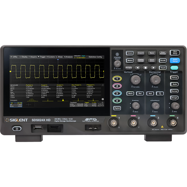 SIGLENT SDS824X HD デジタル・ストレージ・オシロスコープ